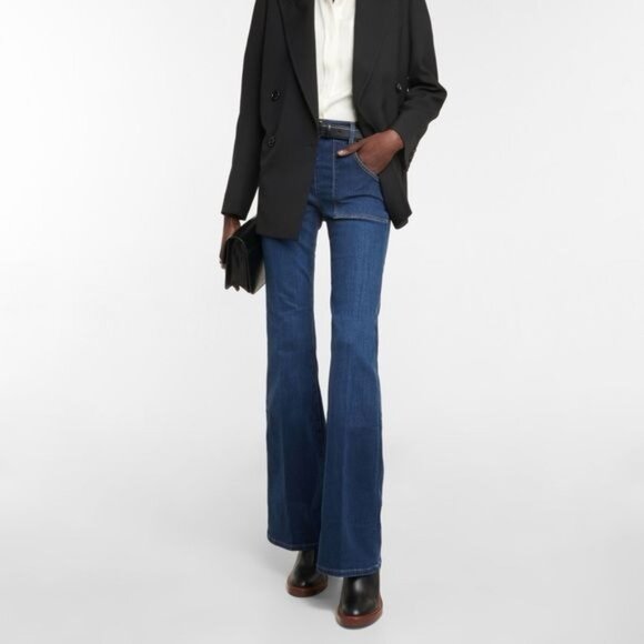 Frame Denim Denim - Frame Denim Le Flare de Francoise High Rise Jeans